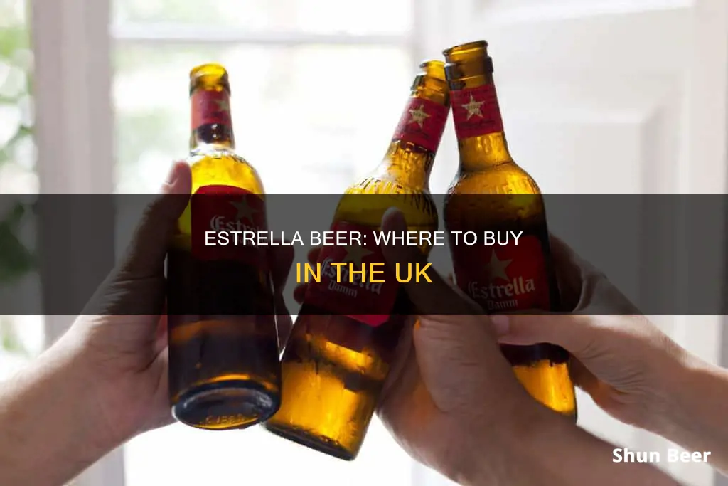 where can i buy estrella beer in the uk