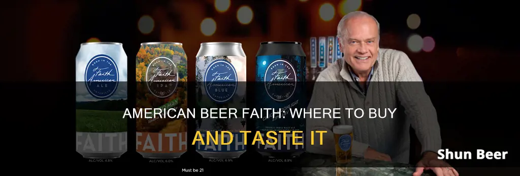 where can i buy faith american beer