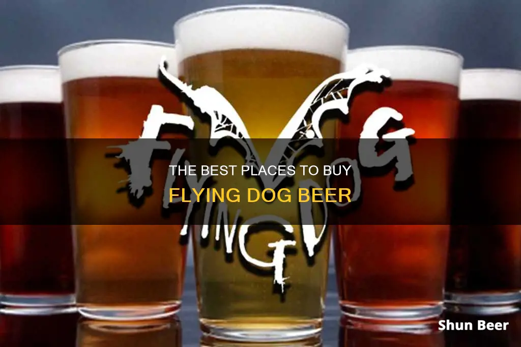 where can i buy flying dog beer