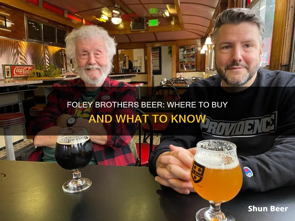 where can i buy foley brothers beer