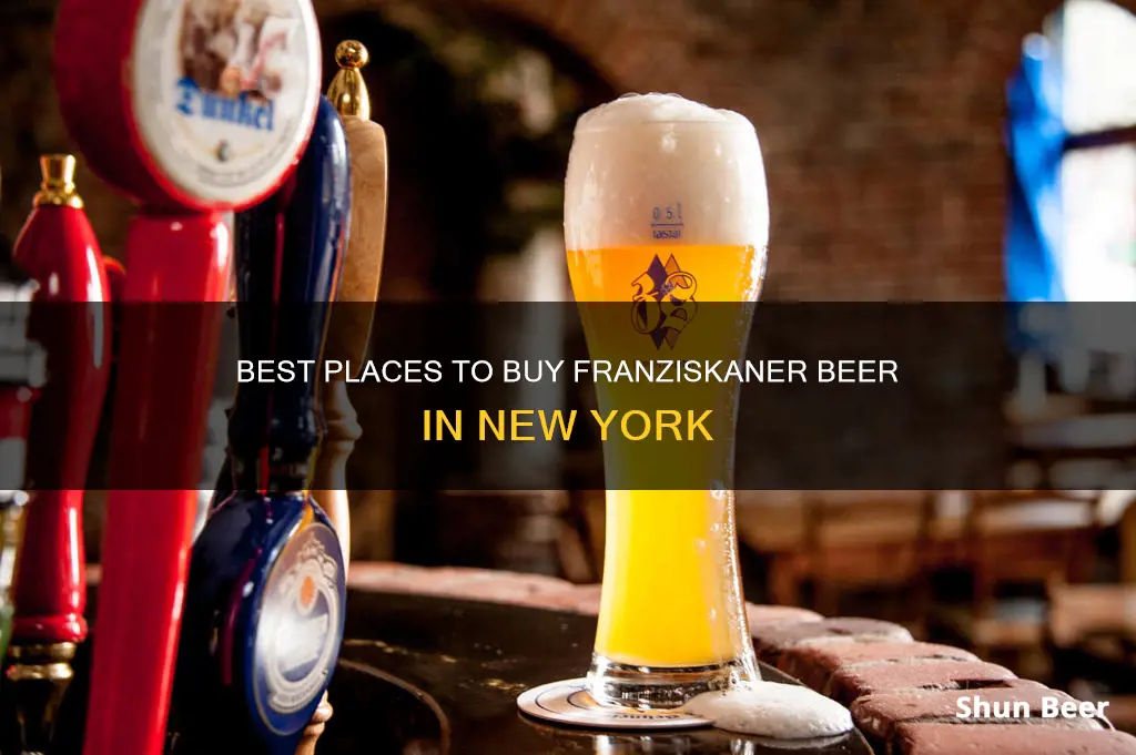 where can i buy franziskaner beer in new york