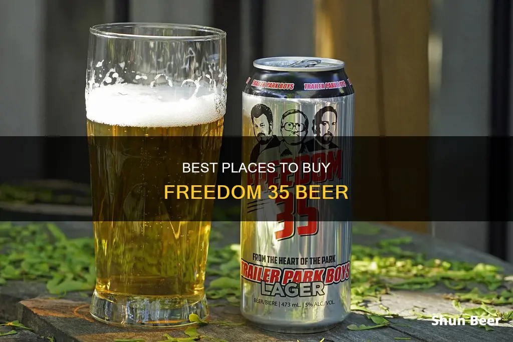 where can i buy freedom 35 beer