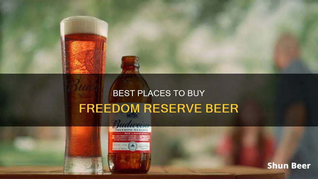 where can i buy freedom reserve beer