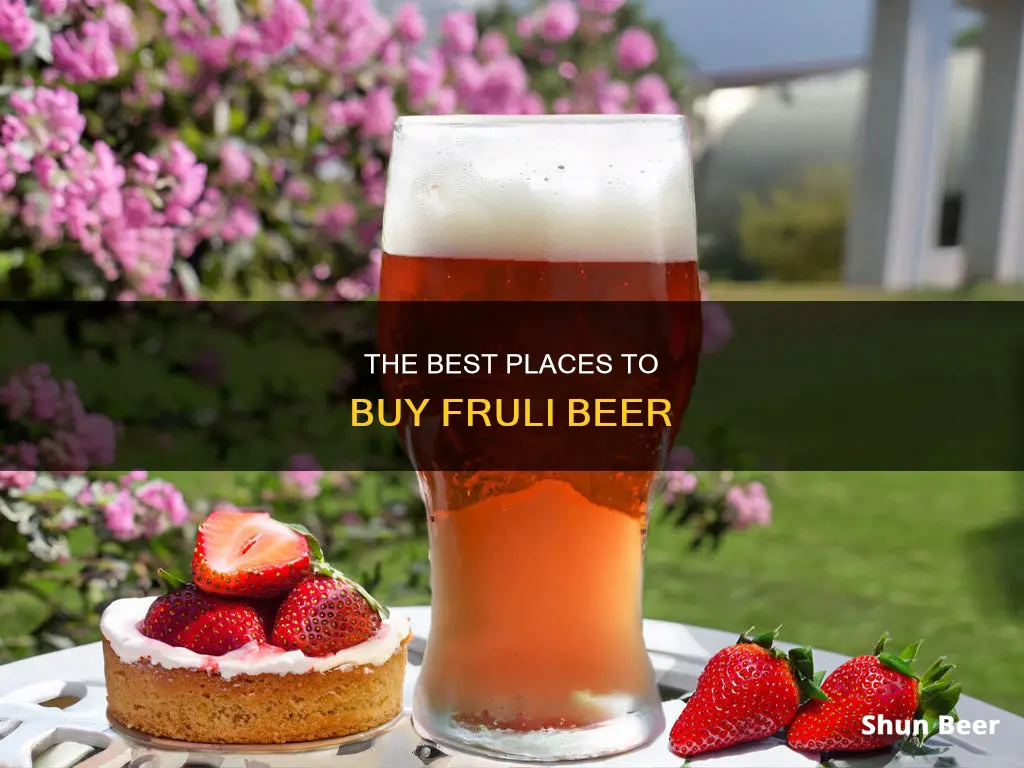 where can i buy fruli beer