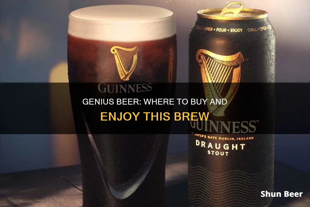 where can i buy genius beer