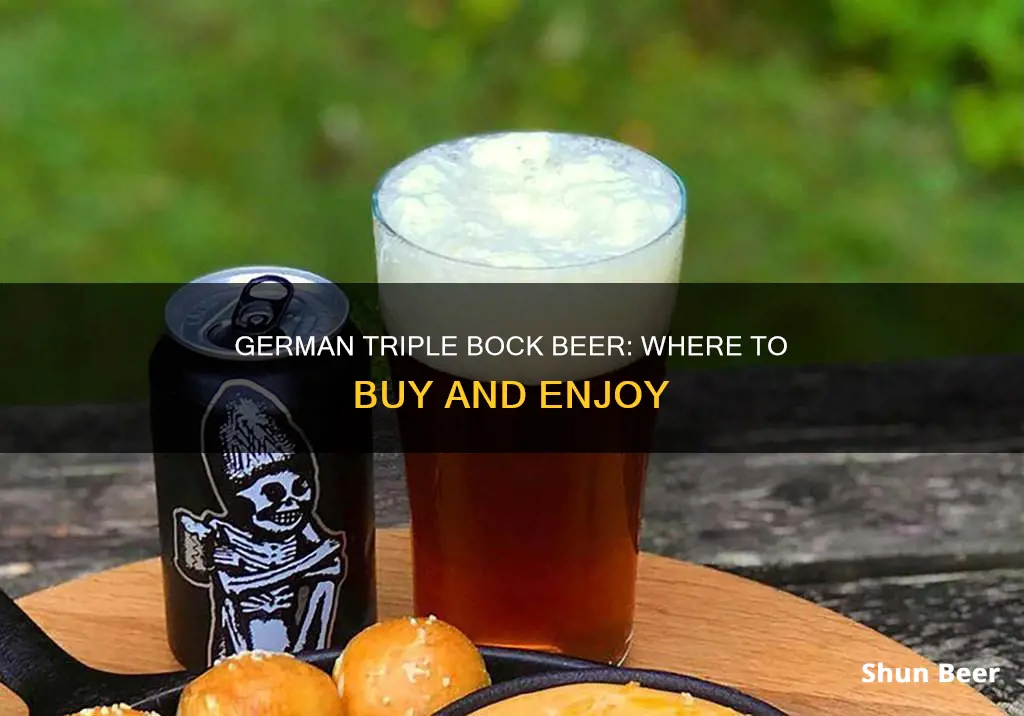 where can i buy german triple bock beer