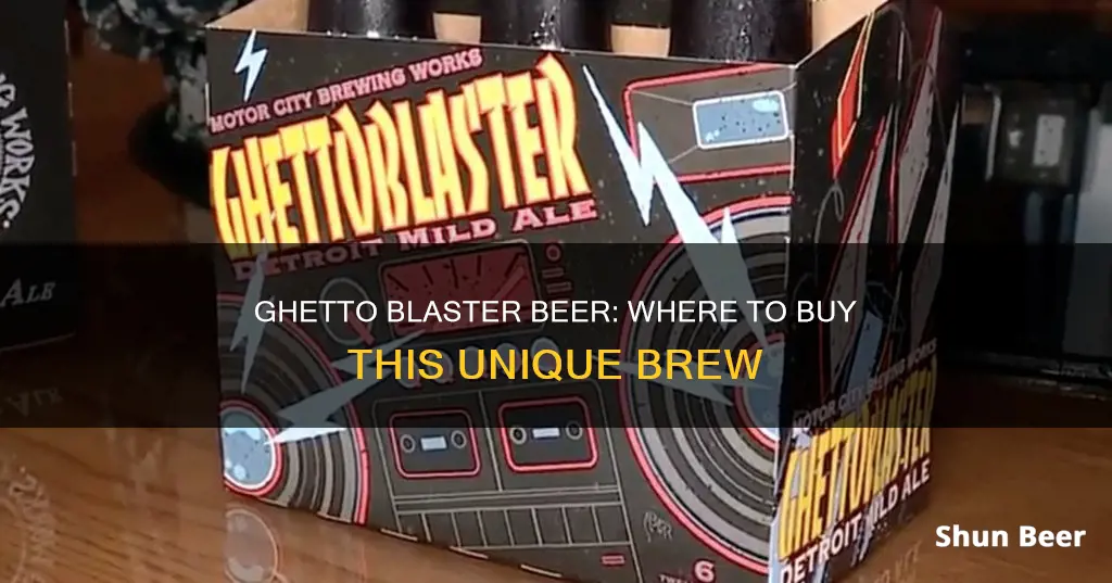 where can i buy ghetto blaster beer