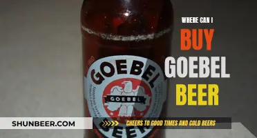 Goebel Beer: Where to Buy and Enjoy It