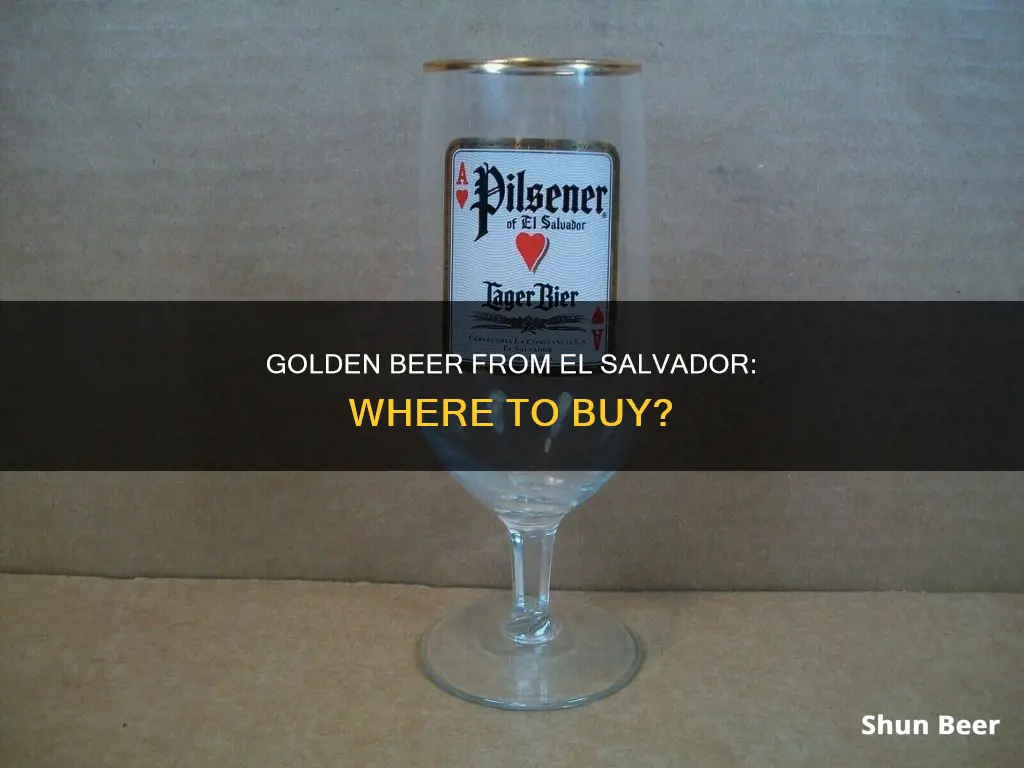 where can i buy golden beer from el salvador