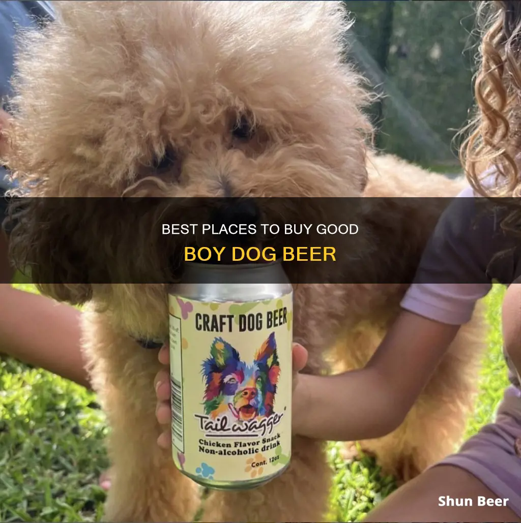 where can i buy good boy dog beer