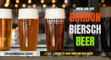 The Best Places to Buy Gordon Biersch Beer