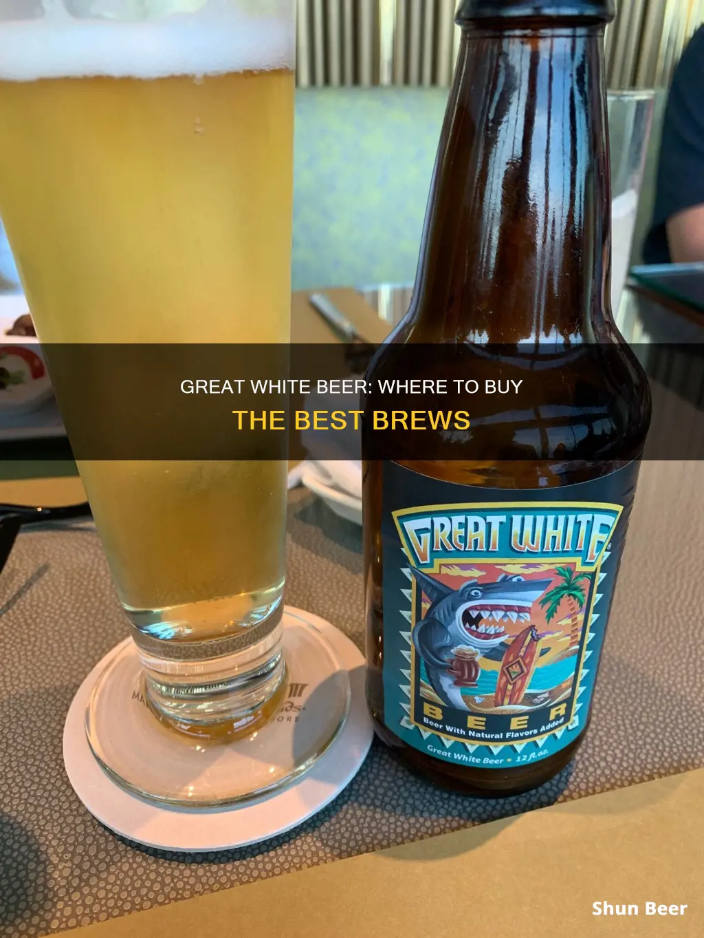 where can i buy great white beer