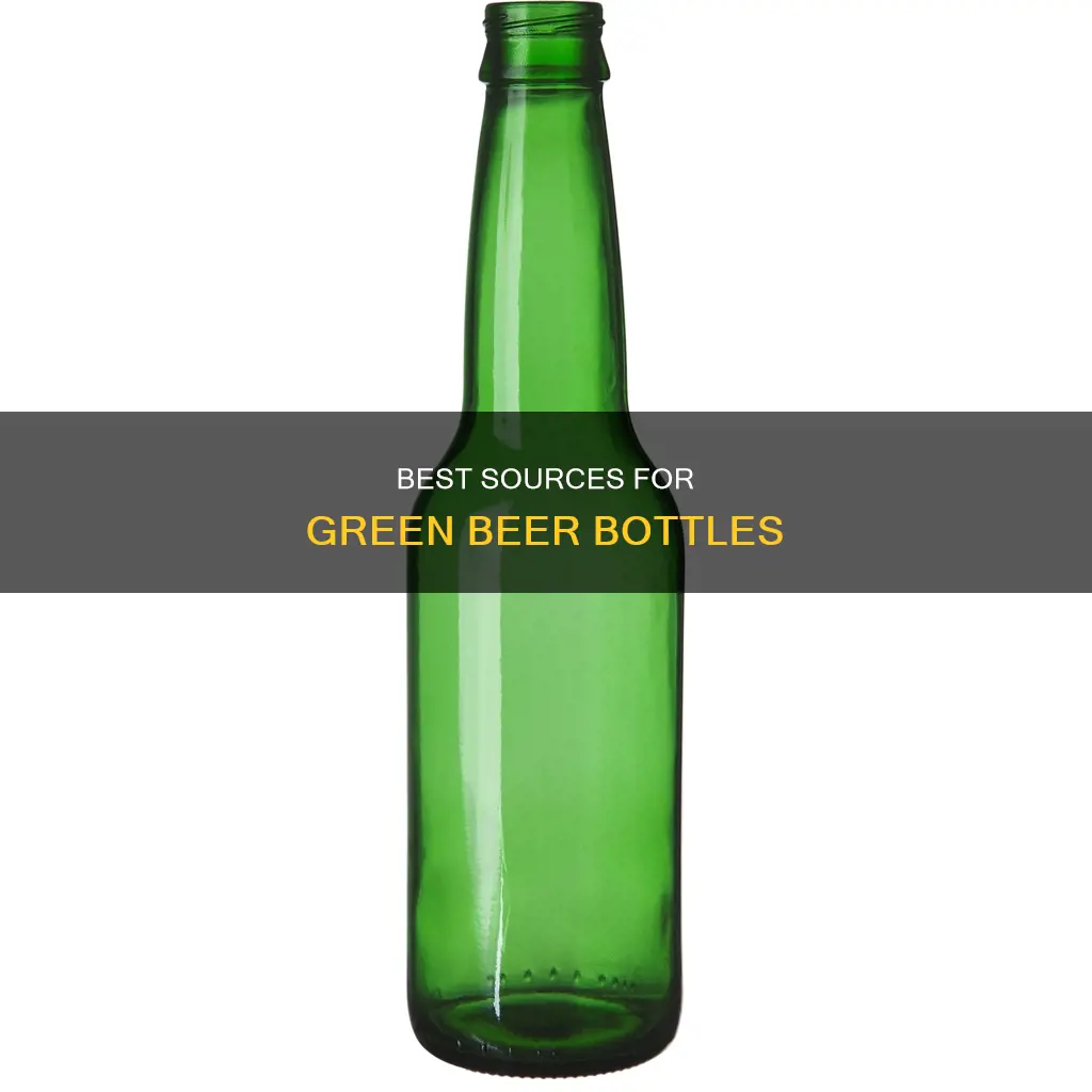 where can i buy green beer bottles