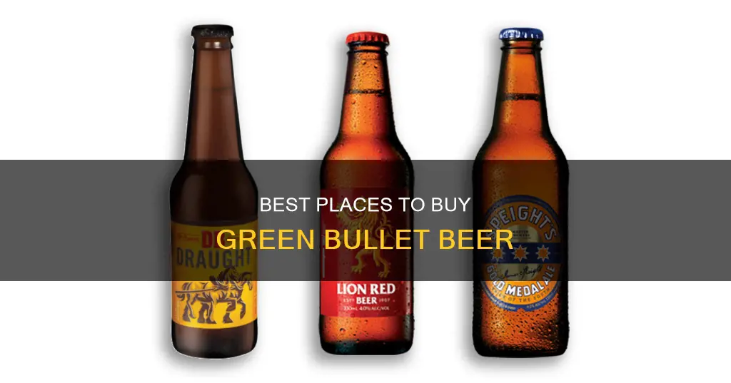 where can i buy green bullet beer