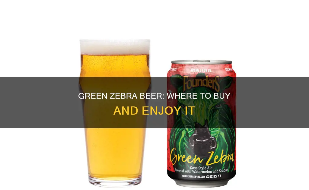 where can i buy green zebra beer