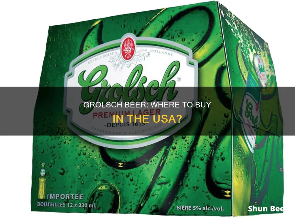 where can i buy grolsch beer in usa