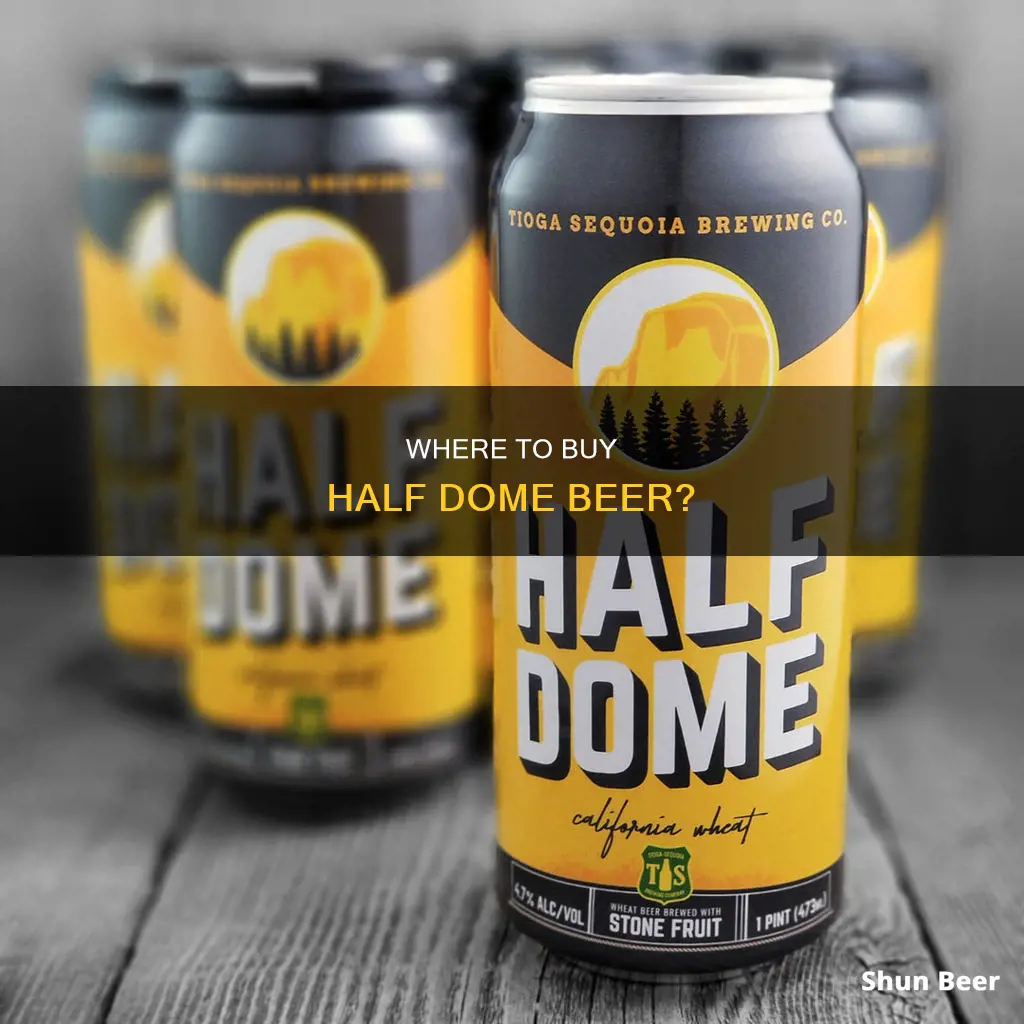 where can i buy half dome beer