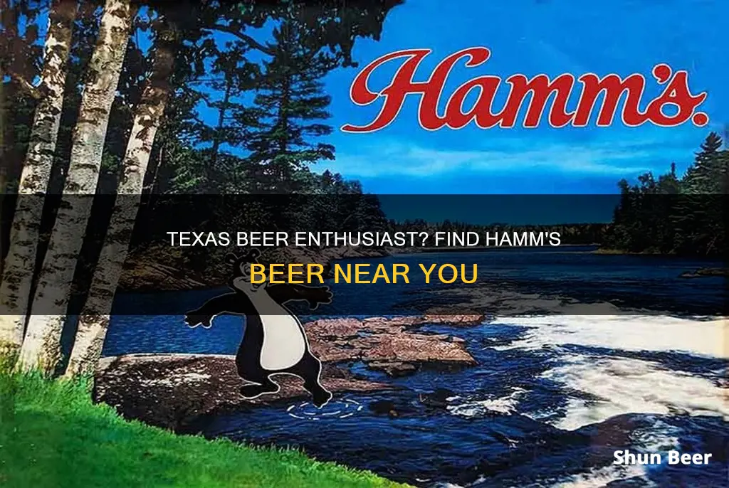 where can i buy hamms beer in texas