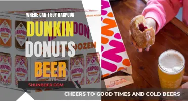 Dunkin' Donuts Harpoon Beer: Where to Buy It?