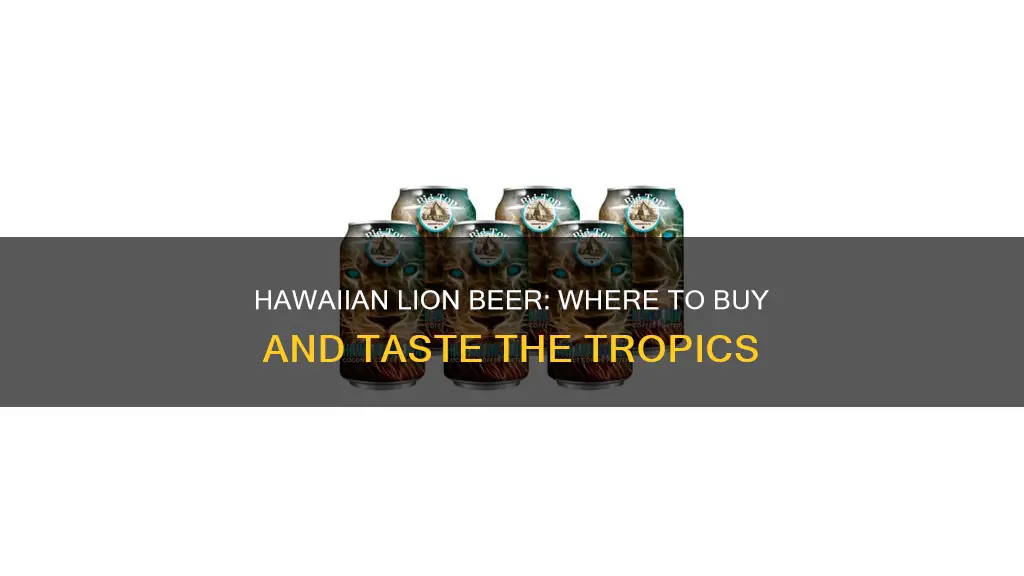 where can i buy hawaiian lion beer