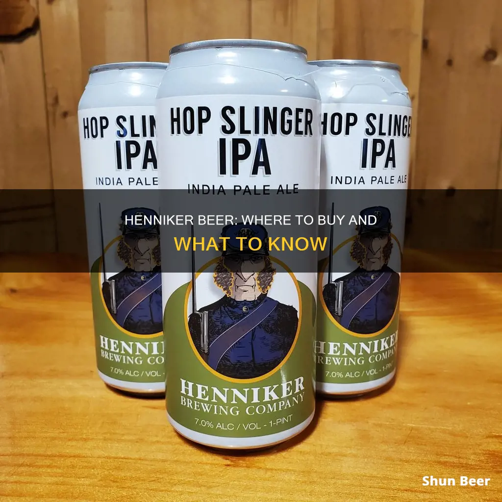 where can i buy henniker beer