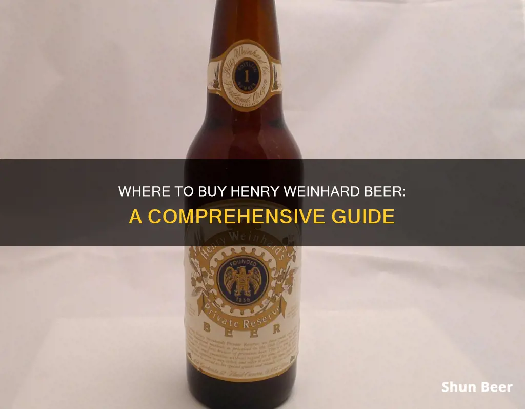 where can i buy henry weinhard beer