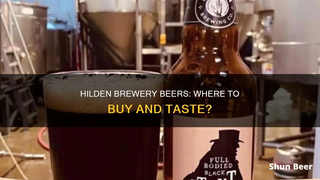 where can i buy hilden brewery beers