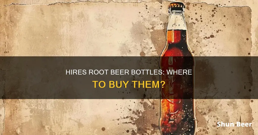 where can i buy hires root beer bottles