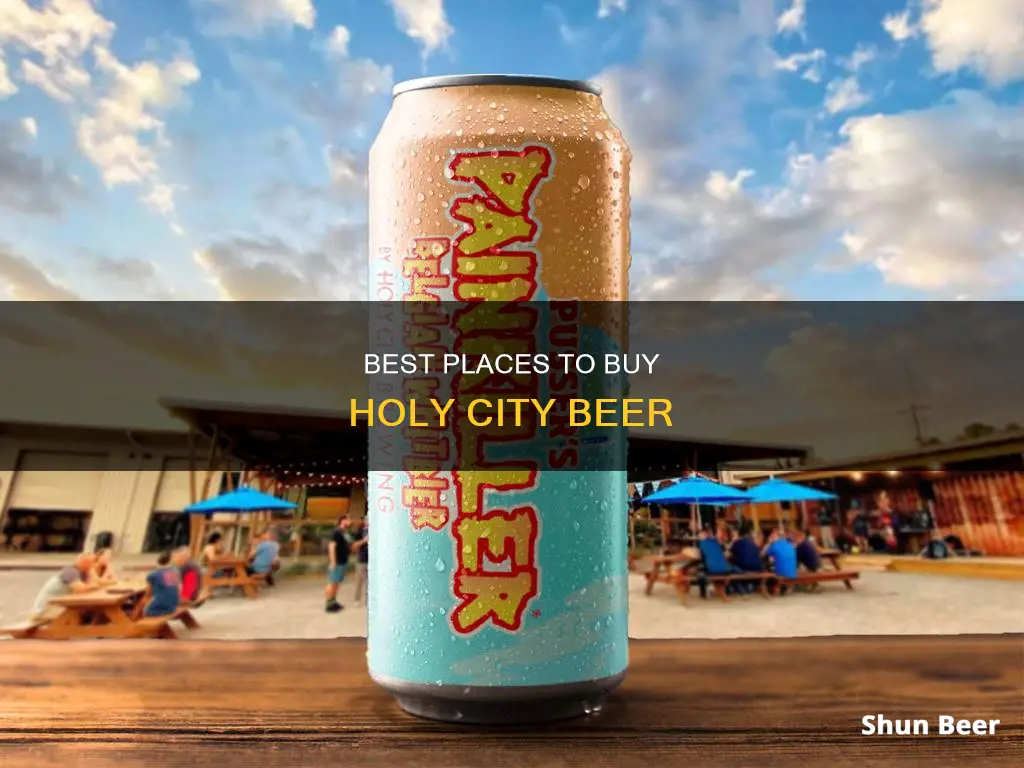 where can i buy holy city beer