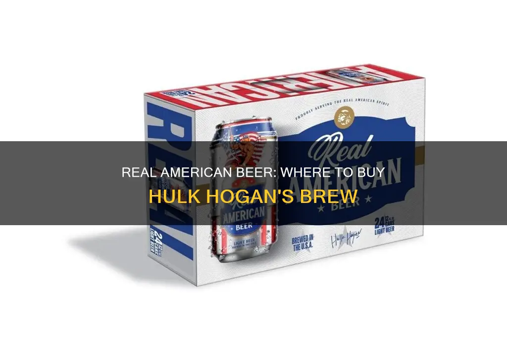 where can i buy hulk hogan real american beer