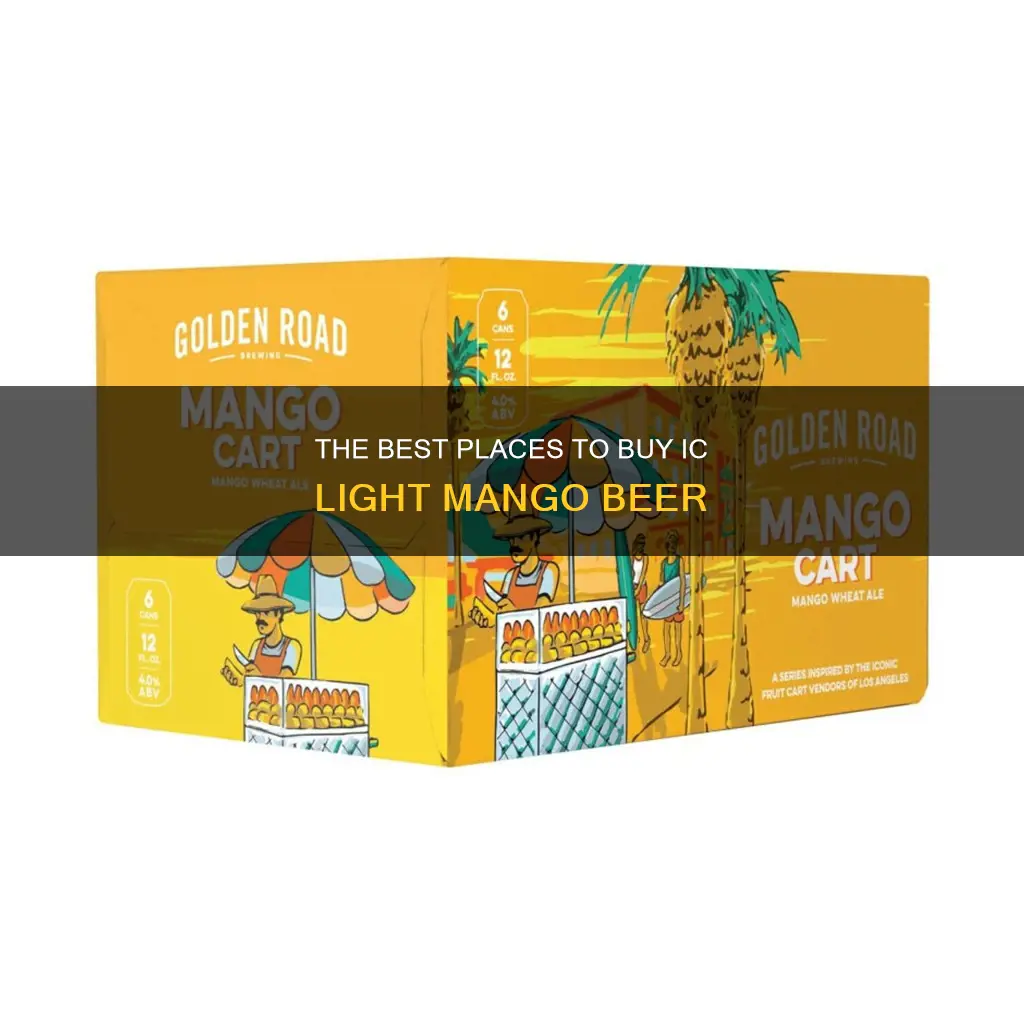 where can i buy ic light mango beer