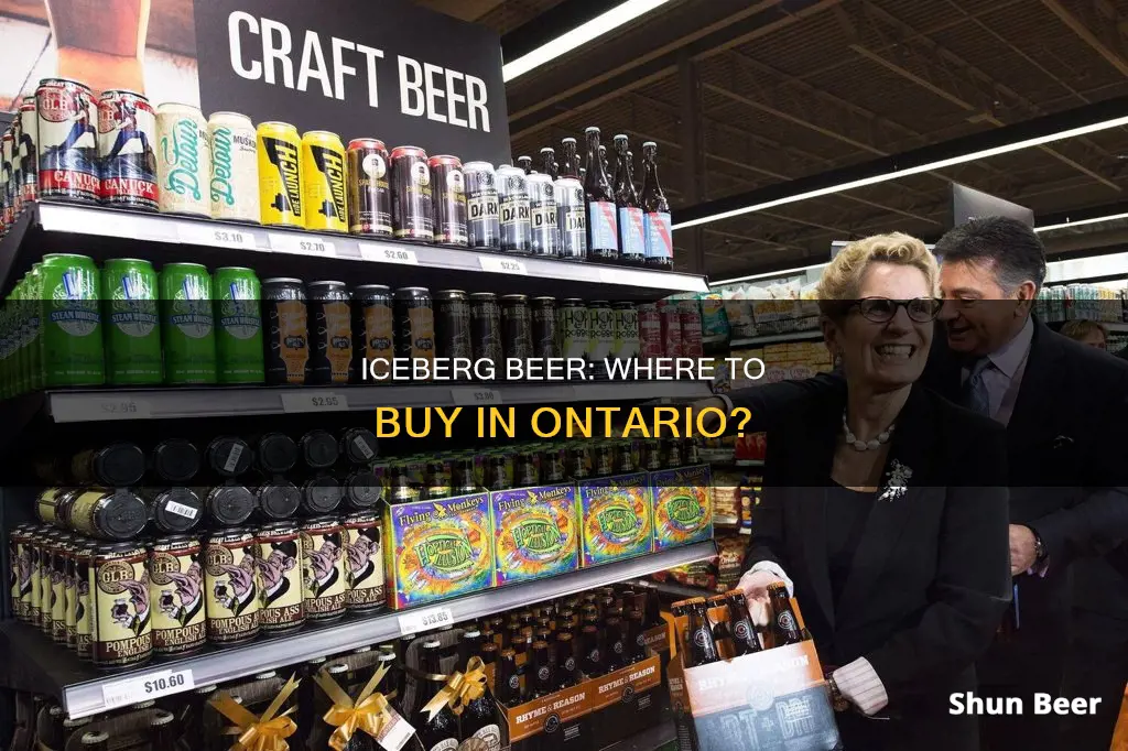 where can i buy iceberg beer in ontario