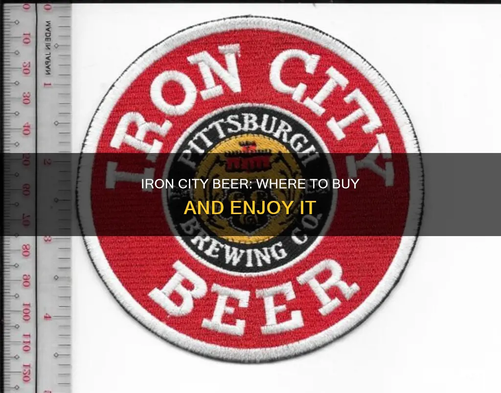 where can i buy iron city beer