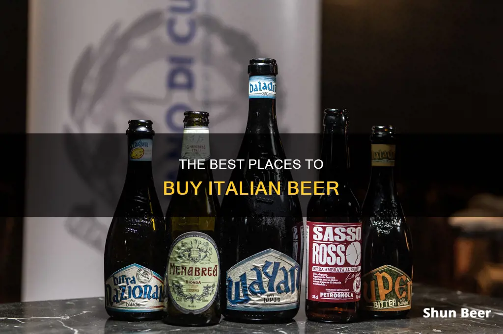 where can i buy italian beer