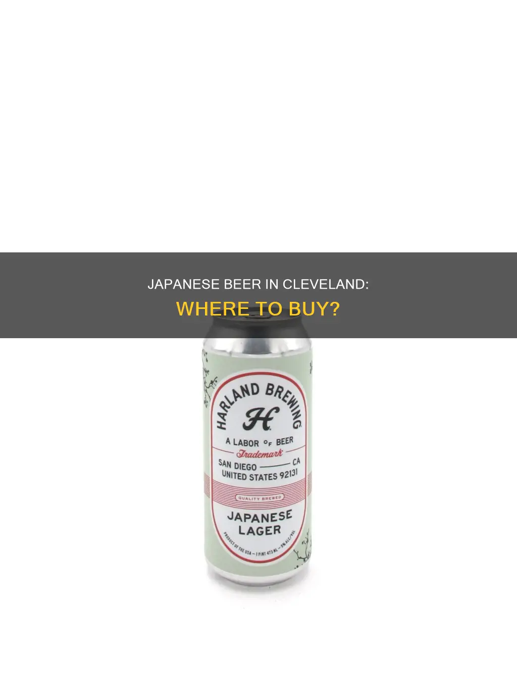 where can i buy japanese beer cleveland