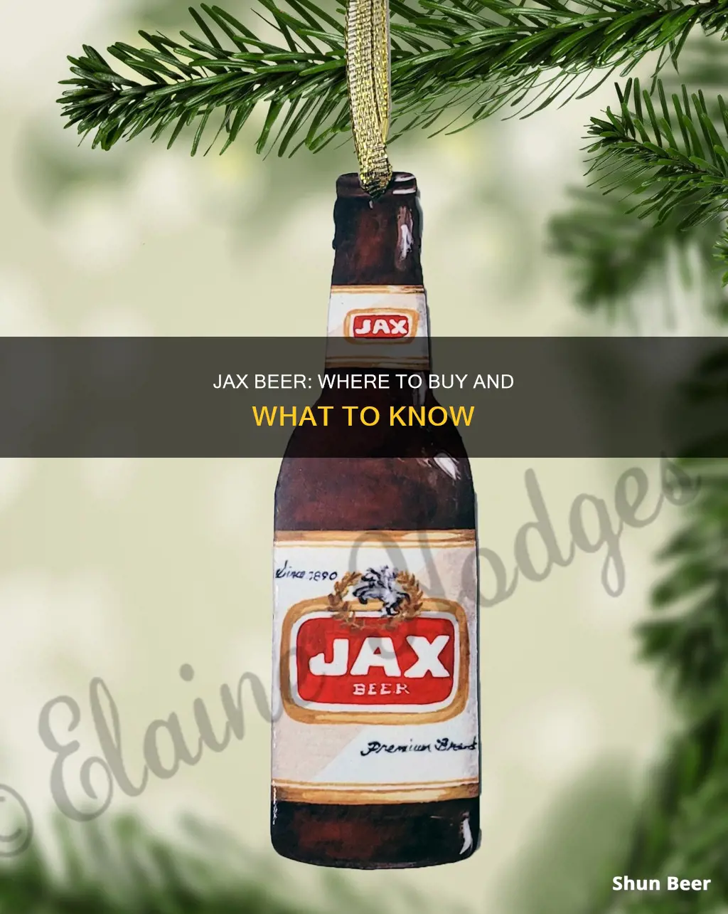 where can i buy jax beer