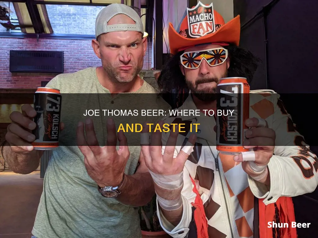 where can i buy joe thomas beer