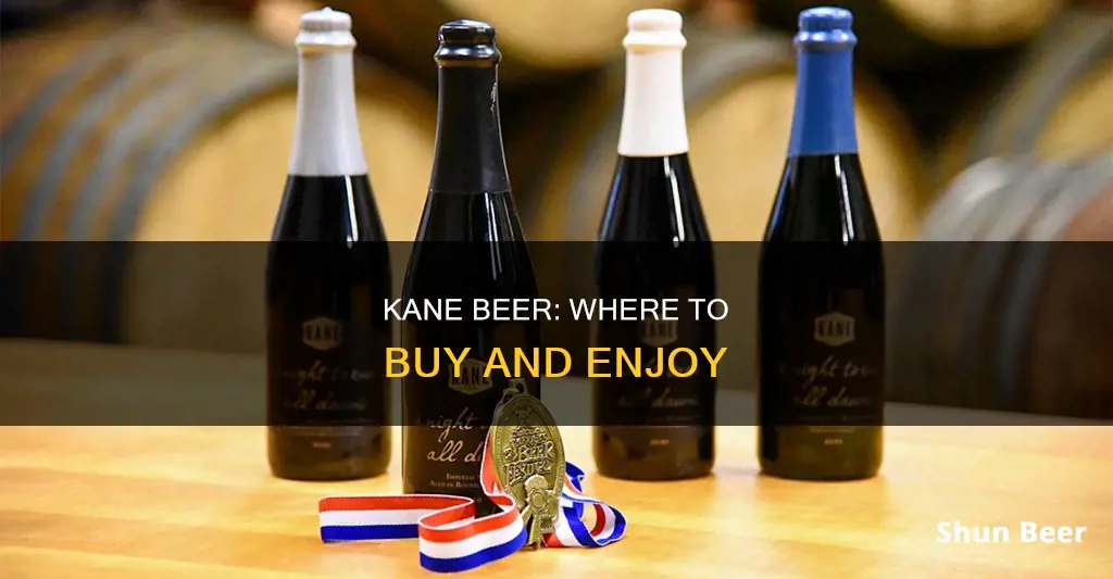 where can i buy kane beer