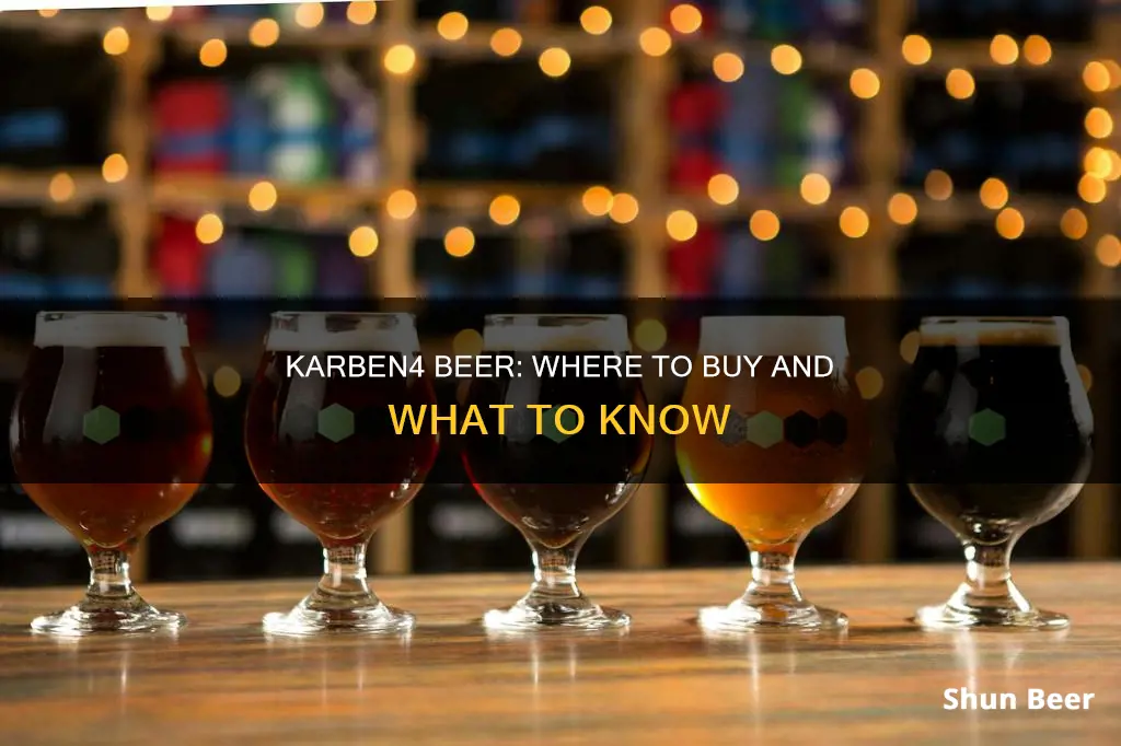 where can i buy karben4 beer