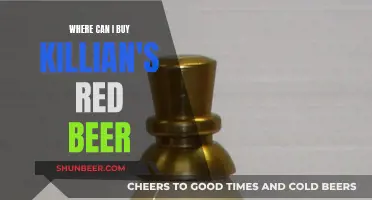 Where to Find Killian's Red Beer