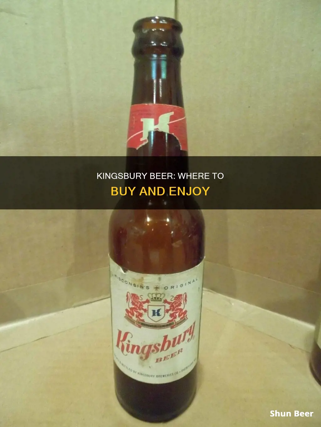 where can i buy kingsbury beer