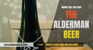 Where to Buy Kiss the Alderman Beer?