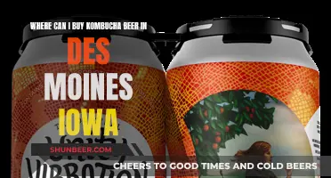 Kombucha Beer: Where to Buy in Des Moines, Iowa?