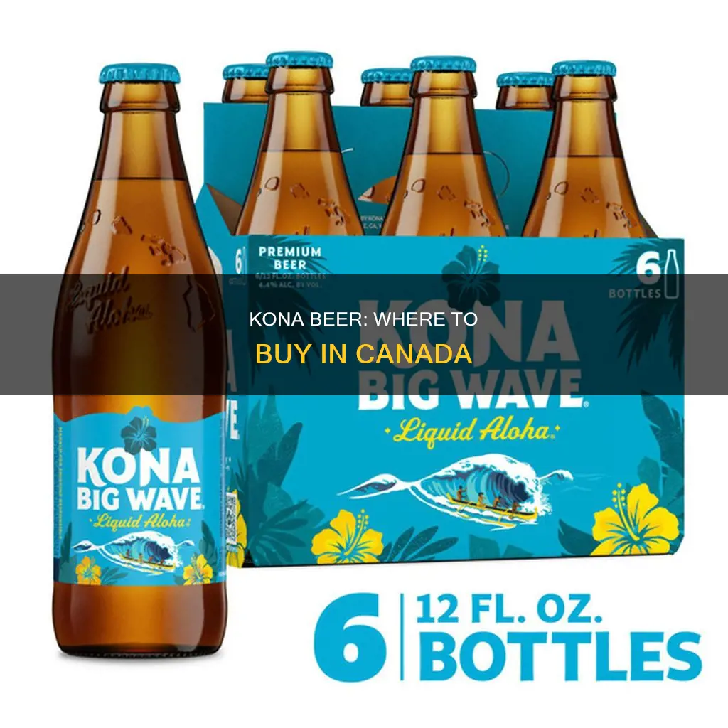 where can i buy kona beer in canada