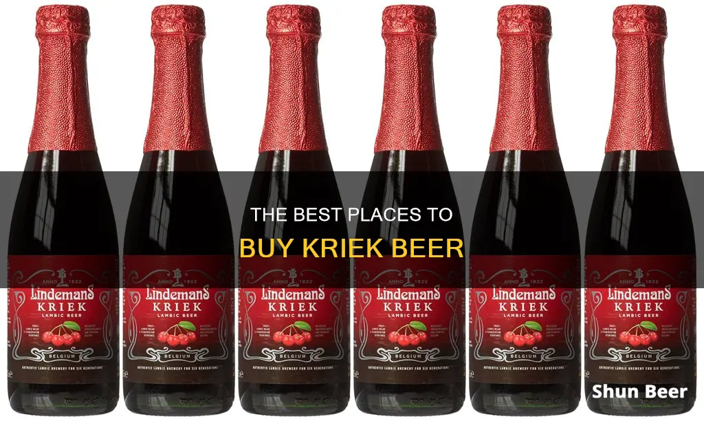 where can i buy kriek beer