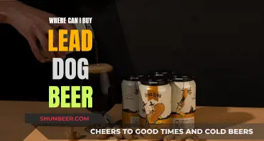 Where to Buy Lead Dog Beer?