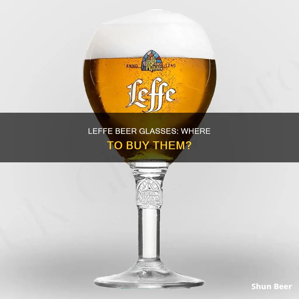 where can i buy leffe beer glasses