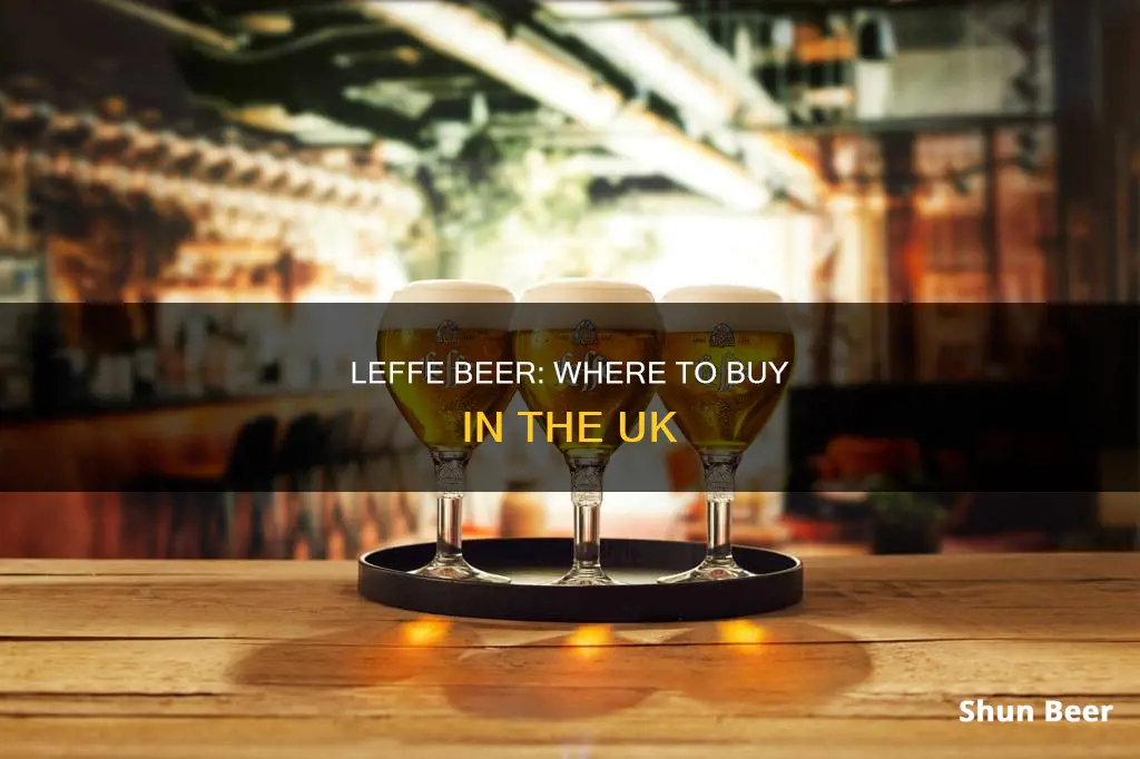 where can i buy leffe beer in uk