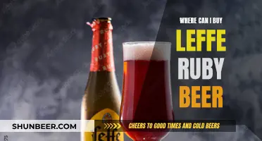 Leffe Ruby Beer: Where to Buy and Enjoy It