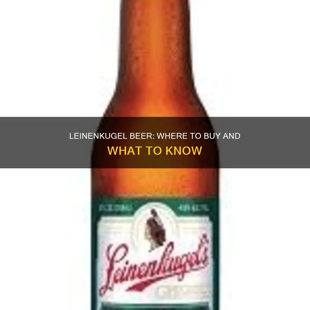 where can i buy leinenkugel beer